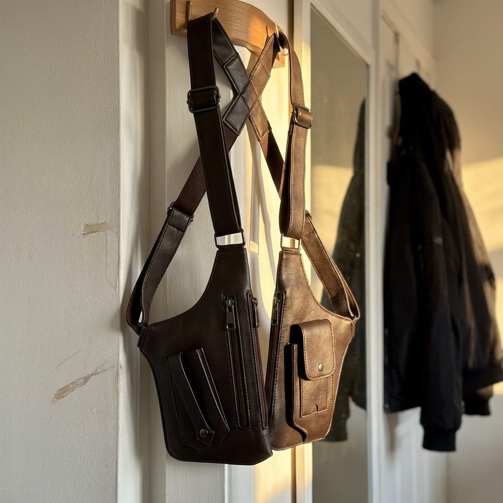 THE CROSSBODY THAT CARRIES EVERYTHING AND DISAPPEARS.